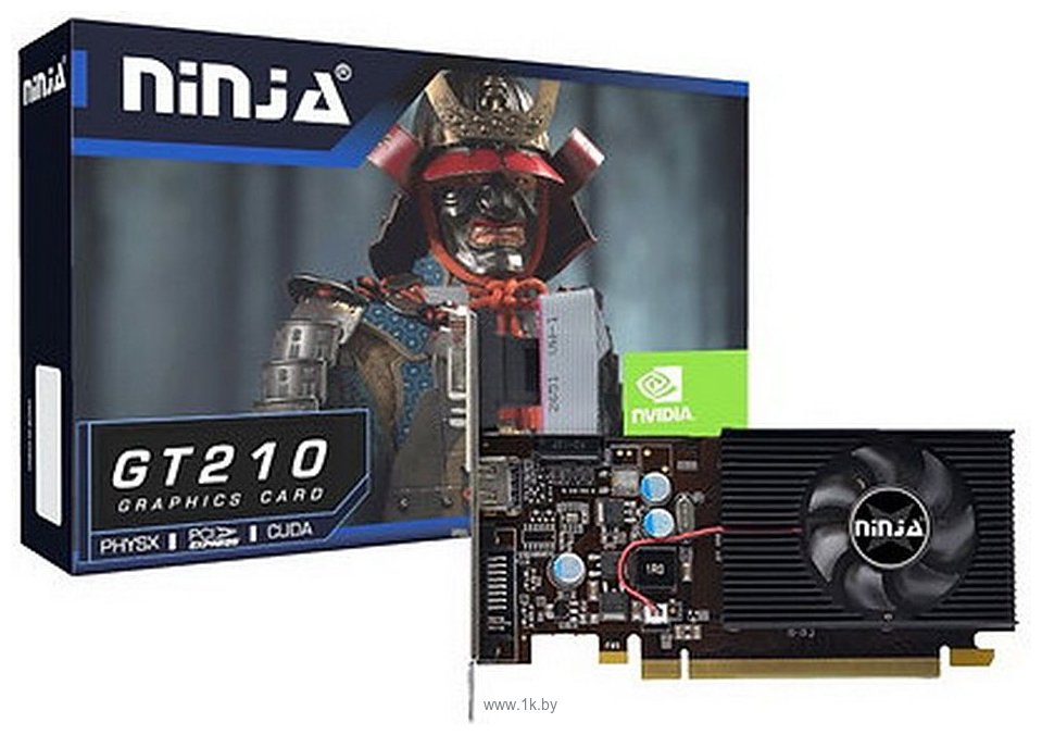 Фотографии Sinotex Ninja GeForce GT 210 512MB DDR3 (NF21N5123F)