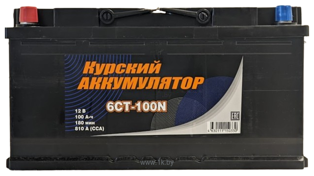 Фотографии Курский  6СТ-100N L+ (100Ah)