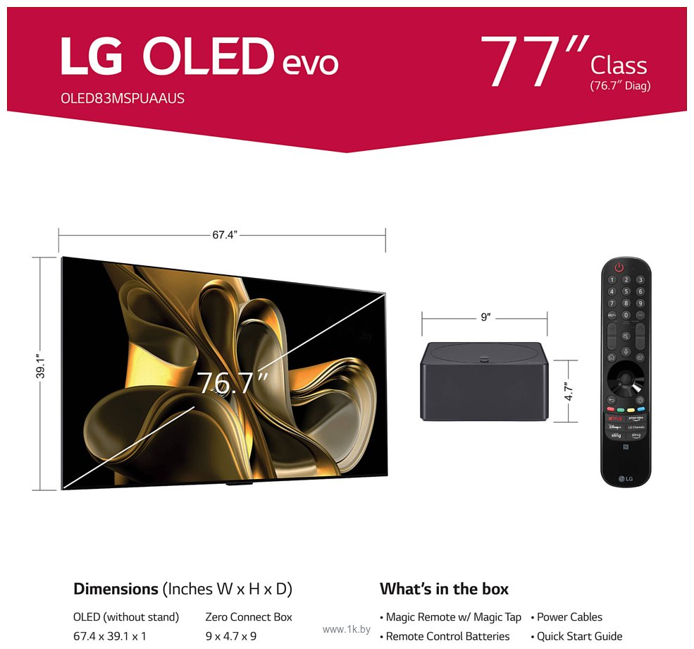 Фотографии LG OLED evo M OLED77M3PUA