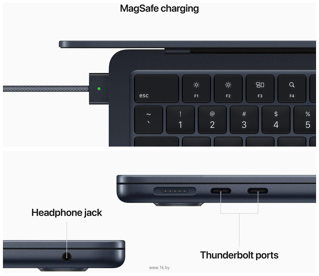 Фотографии Apple Macbook Air 13" M2 2022 (Z160009S4)