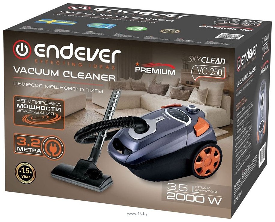 Фотографии Endever SkyClean VC-250 Фотографии Endever SkyClean VC-250