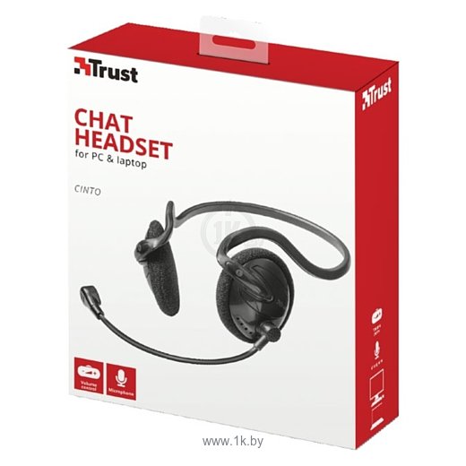 Фотографии Trust Cinto Chat Headset for PC and laptop