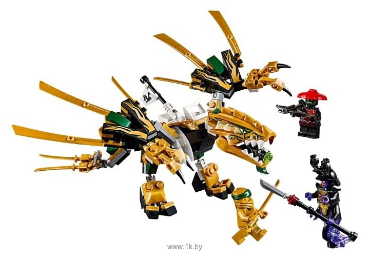 Фотографии LEGO Ninjago 70666 Золотой Дракон