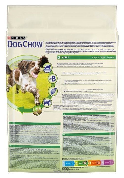 Фотографии DOG CHOW Adult с курицей для взрослых собак (2.5 кг)