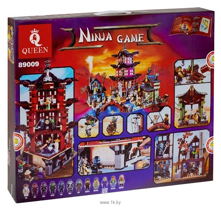 Фотографии Queen Ninja Game 89009 Храм Аэроджитцу — Храм Воздуха