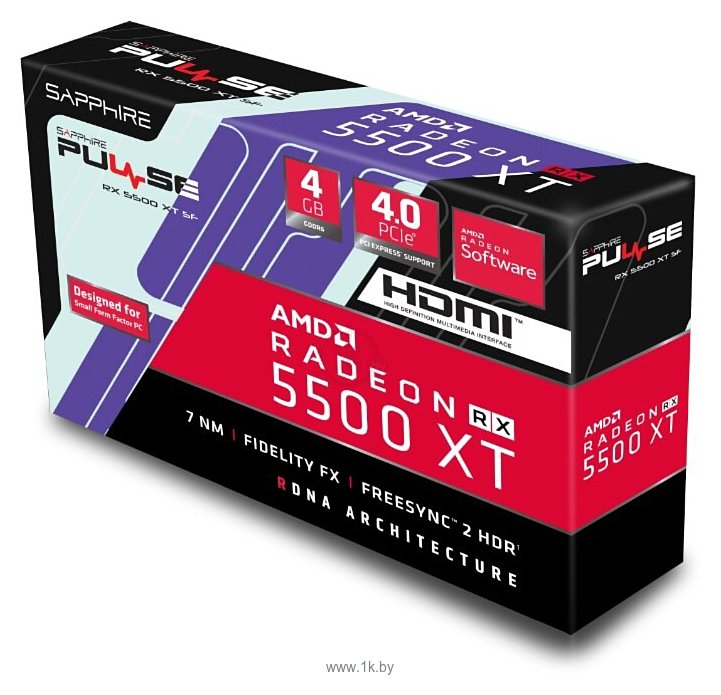 Фотографии Sapphire PULSE Radeon RX 5500 XT SF 4GB (11295-07-20G)