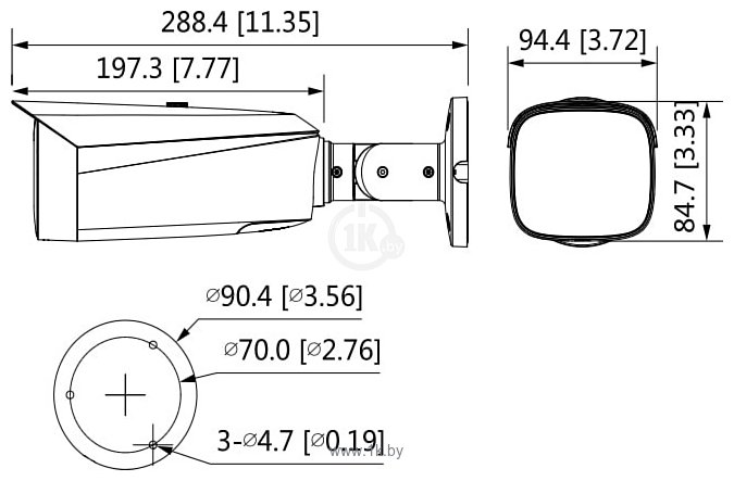 Фотографии Dahua DH-IPC-HFW3249T1P-AS-PV-0360B