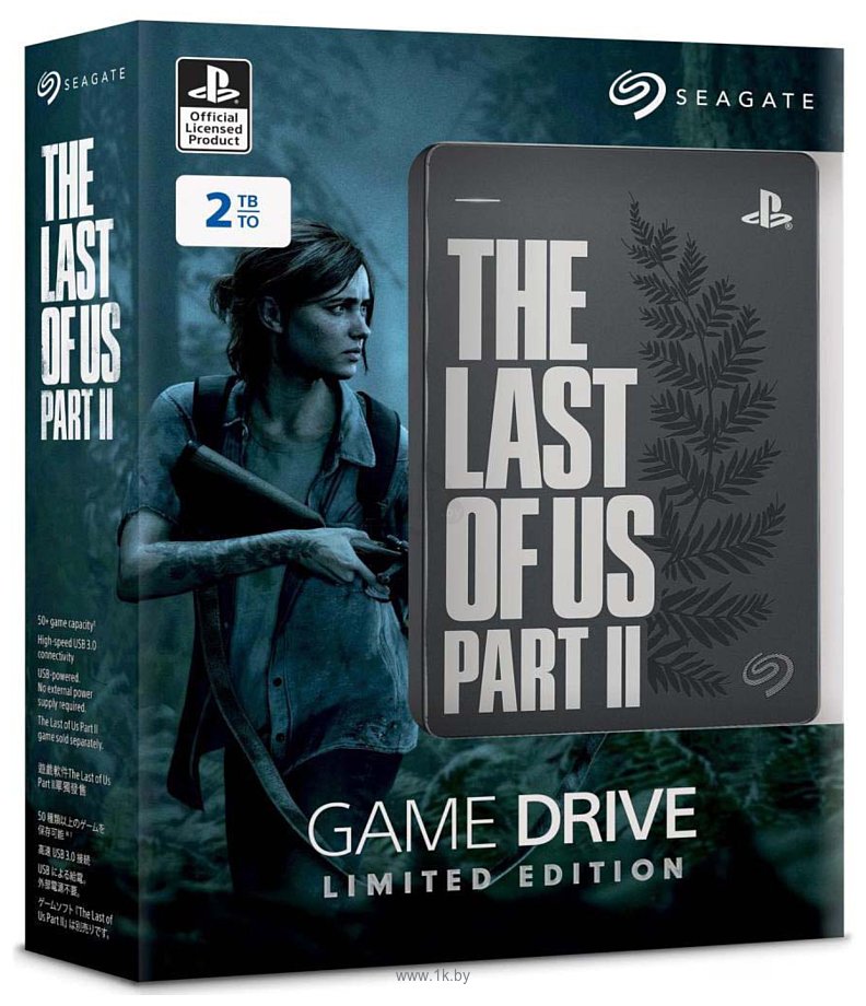 Фотографии Seagate Game Drive for PS4 2TB The Last of Us Part II STGD2000202