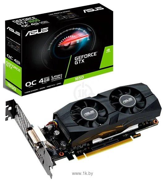 Фотографии ASUS GeForce GTX 1650 OC edition 4GB (GTX1650-O4G-LP-BRK)