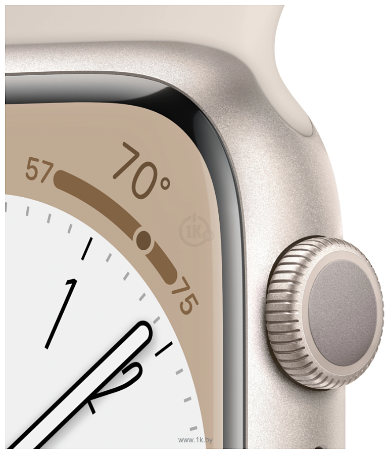 Фотографии Apple Watch Series 8 45 мм (алюминиевый корпус, спортивный силиконовый ремешок)