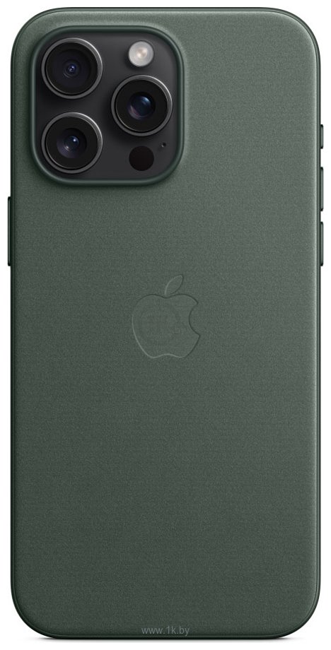 Фотографии Apple MagSafe FineWoven Case для iPhone 15 Pro Max (зеленый)