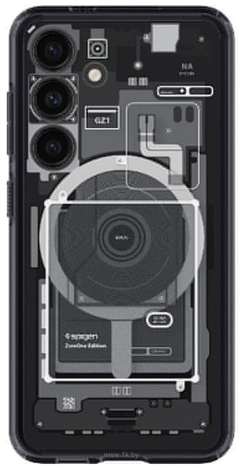 Фотографии Spigen Ultra Hybrid Metal Ring (MagFit) для Galaxy S24 ACS07354 (разноцветный)