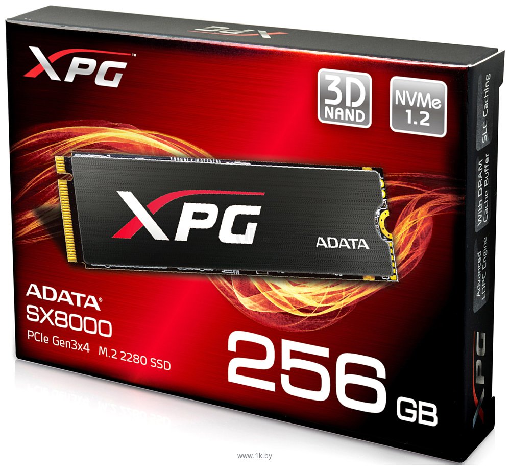 Фотографии ADATA XPG SX8000 256GB ASX8000NPC-256GM-C