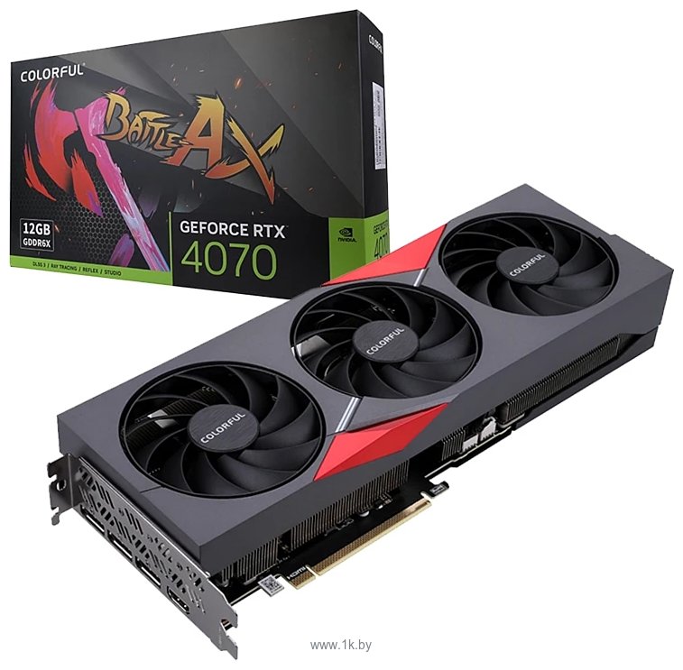 Фотографии Colorful iGame GeForce RTX 4070 NB EX-V