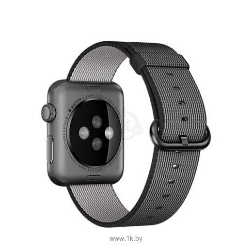 Фотографии Apple Watch Sport 42mm Space Gray with Black Woven Nylon (MMFR2)