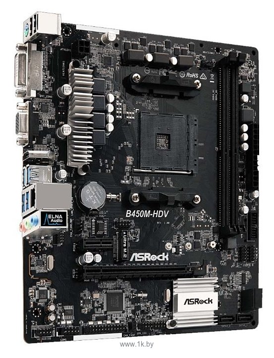 Фотографии ASRock B450M-HDV