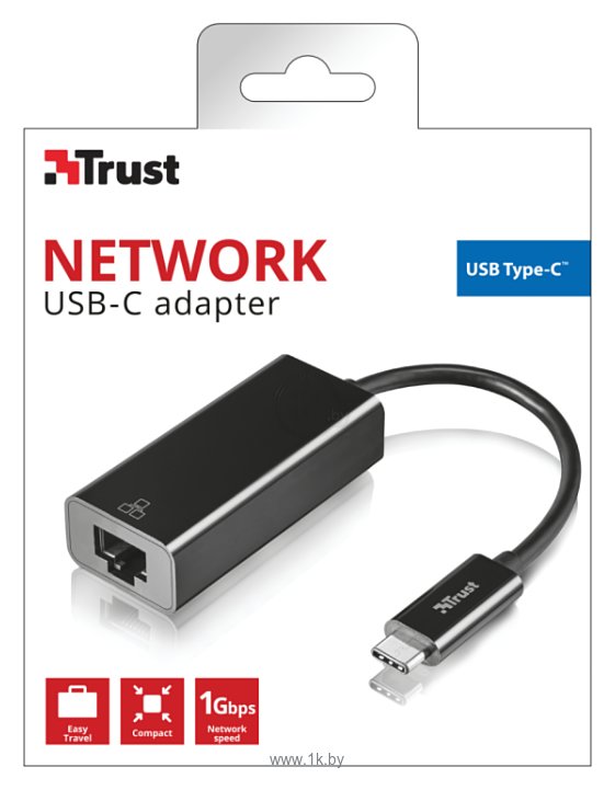 Фотографии Trust USB-C to Ethernet Adapter