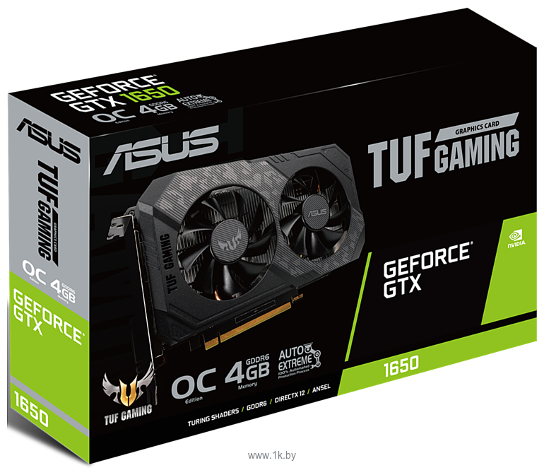 Фотографии Asus TUF GeForce GTX 1650 Gaming OC 4GB GDDR6 (TUF-GTX1650-O4GD6-GAMING)