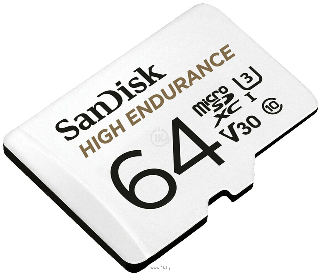 Фотографии SanDisk High Endurance microSDXC SDSQQNR-064G-GN6IA 64GB + SD adapter