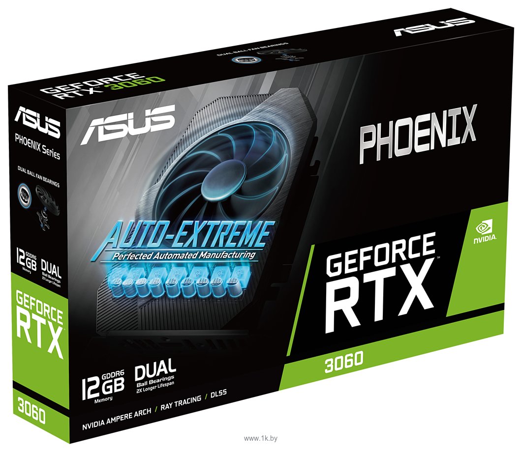 Фотографии ASUS Phoenix GeForce RTX 3060 V2 12GB (PH-RTX3060-12G-V2)