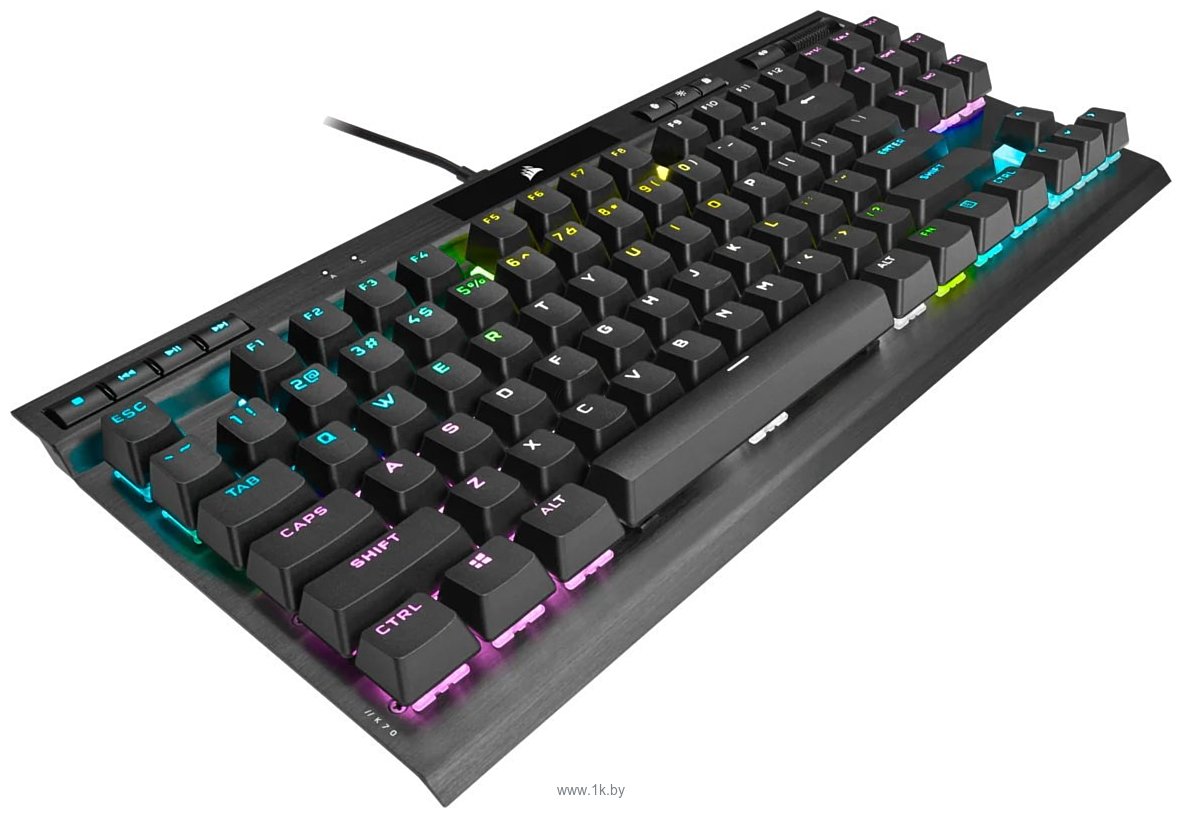 Фотографии Corsair K70 RGB TKL Cherry MX Red (без кириллицы)