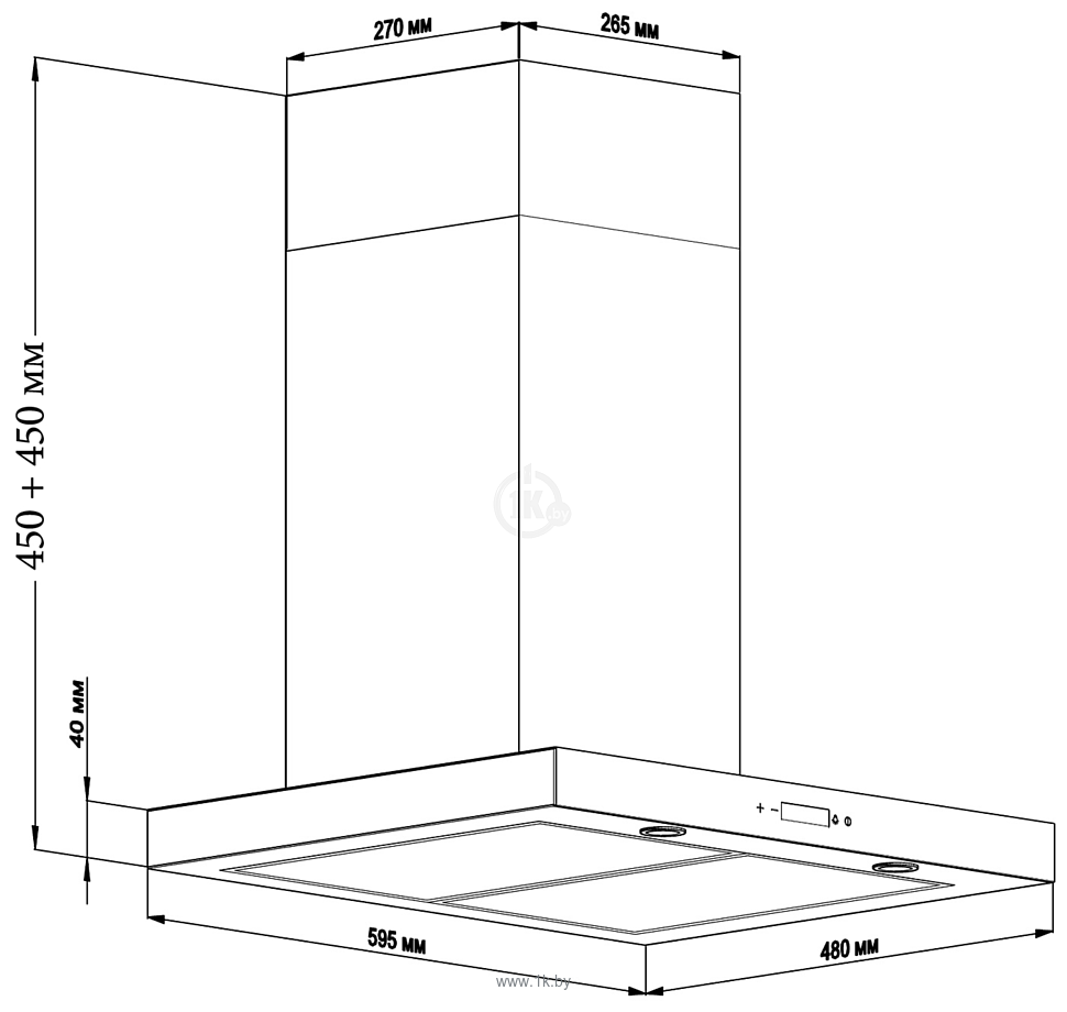 Фотографии Backer CH60E-MC-L200 Inox BG