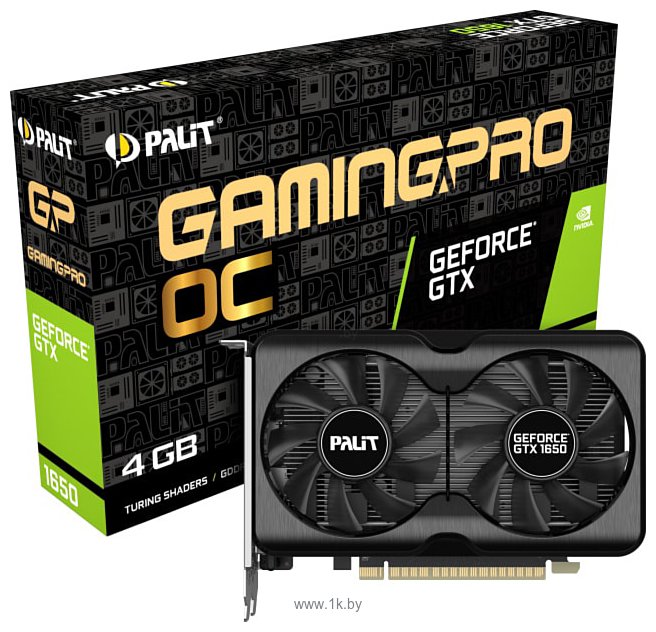 Фотографии Palit GeForce GTX 1650 GP OC 4GB GDDR6 (NE61650S1BG1-1175A)