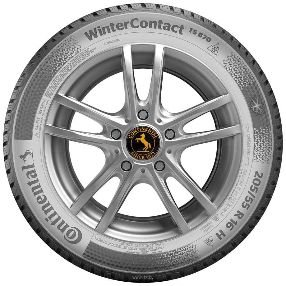 Фотографии Continental WinterContact TS 870 225/50 R17 98V XL