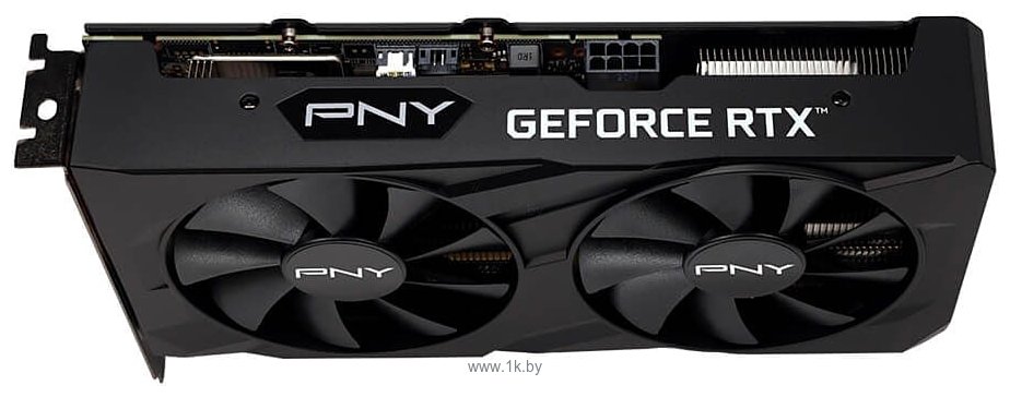 Фотографии PNY GeForce RTX 3050 8GB Verto Dual Fan Edition (VCG30508DFBPB1)