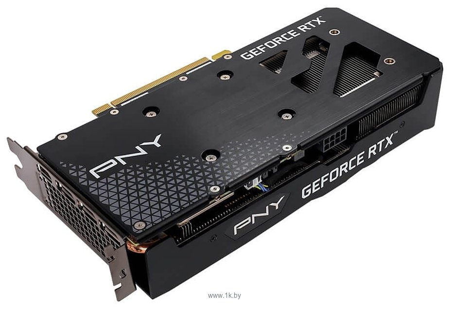 Фотографии PNY GeForce RTX 3050 8GB Verto Dual Fan Edition (VCG30508DFBPB1)