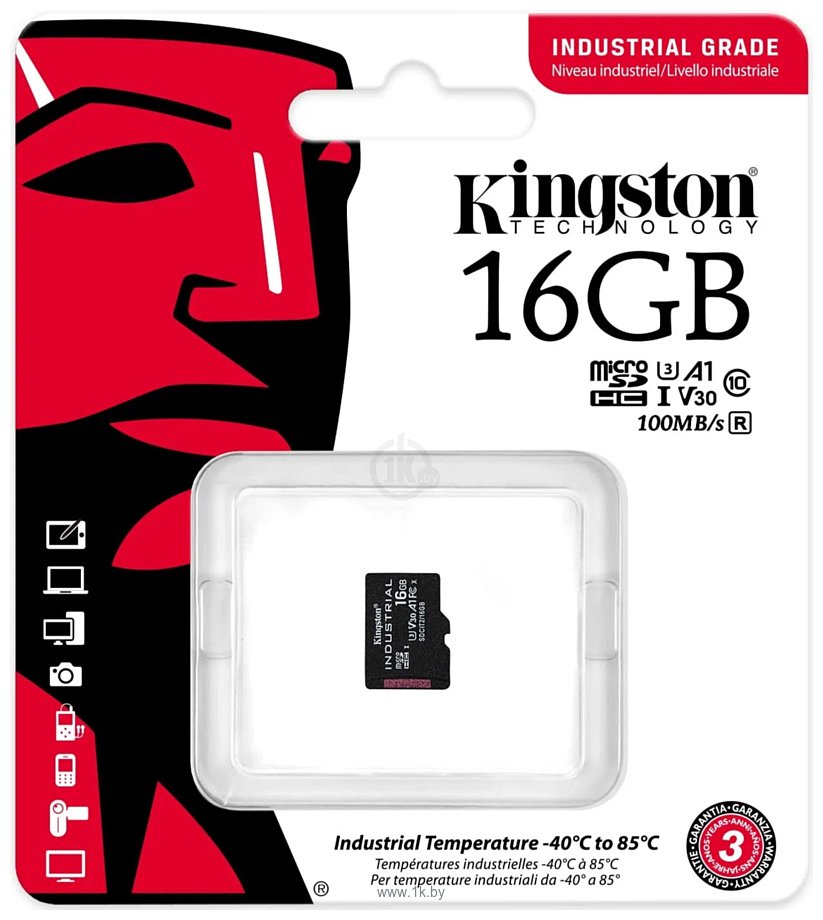 Фотографии Kingston Industrial SDCIT2/16GBSP 16GB