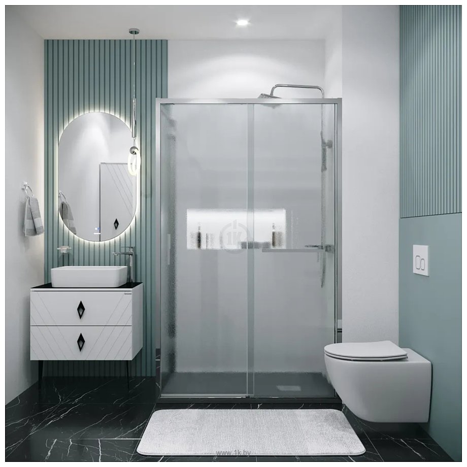 Фотографии Grossman Style 90x195 200.K33.05.90.10.02 (хром,стекло шиншилла) Фотографии Grossman Style 90x195 200.K33.05.90.10.02 (хром,стекло шиншилла)