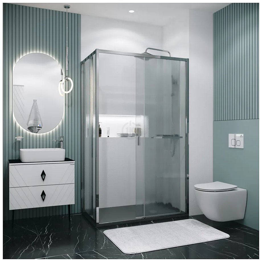 Фотографии Grossman Style 90x195 200.K33.05.90.10.02 (хром,стекло шиншилла) Фотографии Grossman Style 90x195 200.K33.05.90.10.02 (хром,стекло шиншилла)