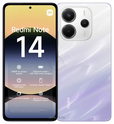Фотографии Xiaomi Redmi Note 14 6/128GB без NFC (международная версия)