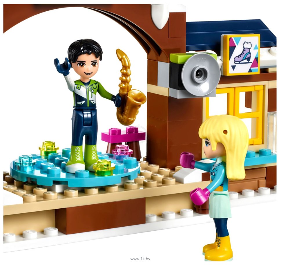 Фотографии LEGO Friends 41322 Горнолыжный курорт: каток