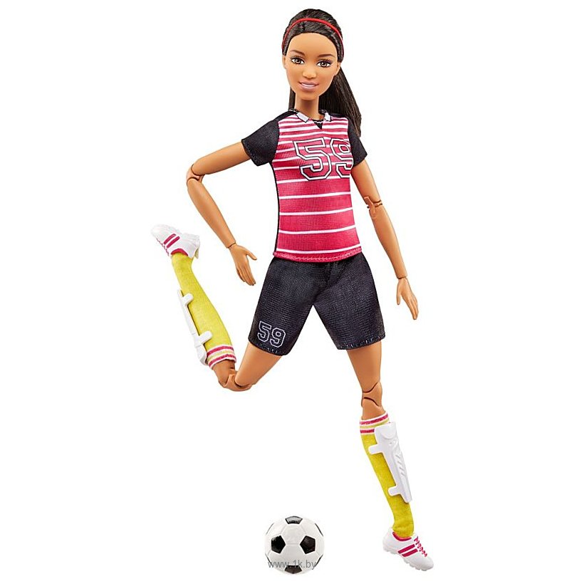 Фотографии Barbie Made To Move Doll - Soccer Player (FCX82)