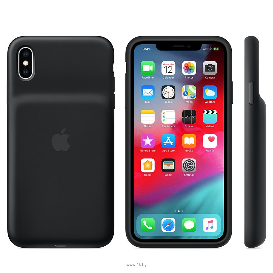Фотографии Apple Smart Battery Case для iPhone XS Max (черный)