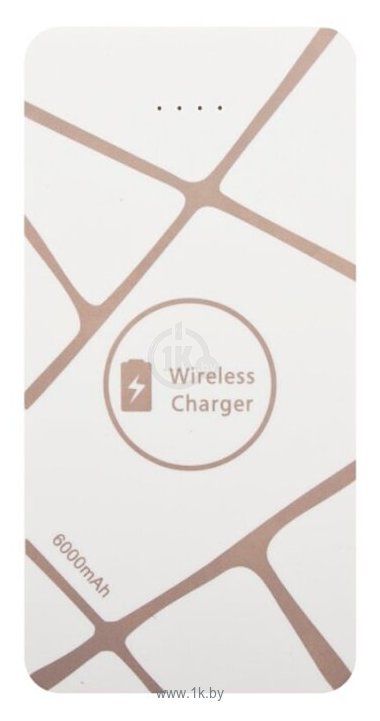 Фотографии QI Wireless Wireless Charger Power Bank 2 in 1 6000 mAh