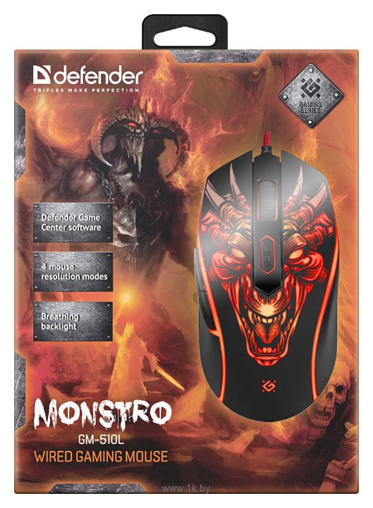 Фотографии Defender Monstro GM-510L black USB