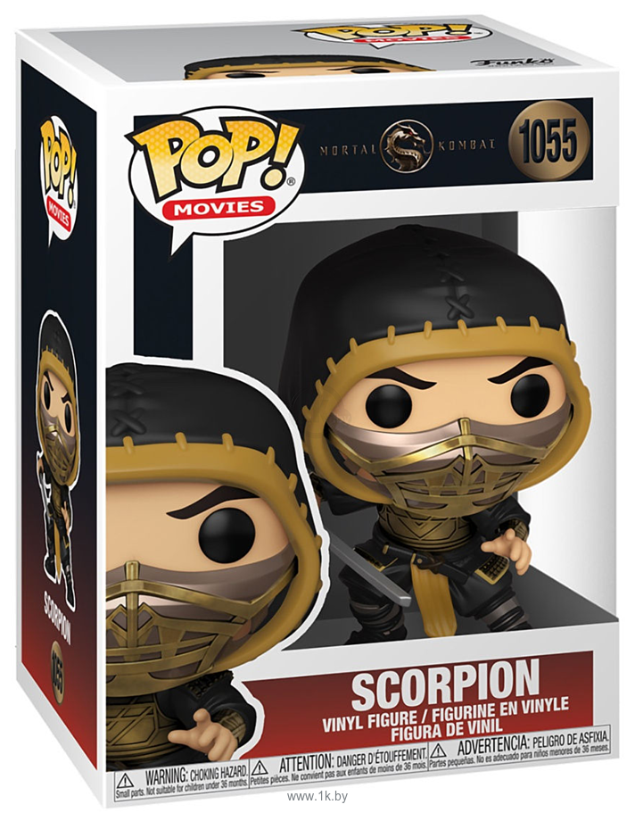 Фотографии Funko POP! Movies Mortal Kombat Scorpion w/Chase (MT) 53851