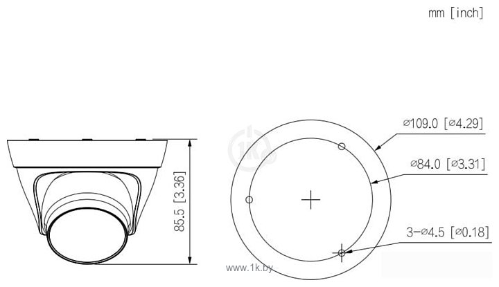 Фотографии Dahua DH-IPC-HDW1330T1P-0280B-S4