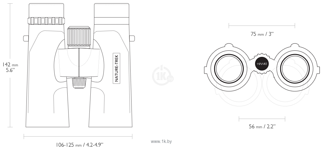 Фотографии Hawke Nature Trek 8x42 35102