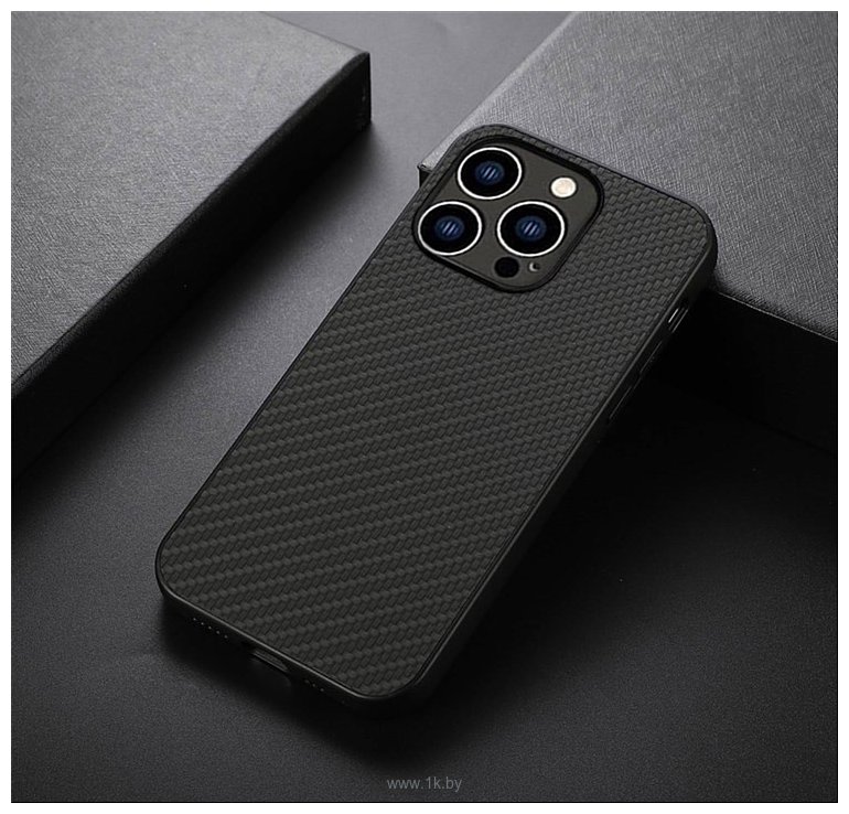 Фотографии G-Case для iPhone 14 Pro Max (черная кожа)
