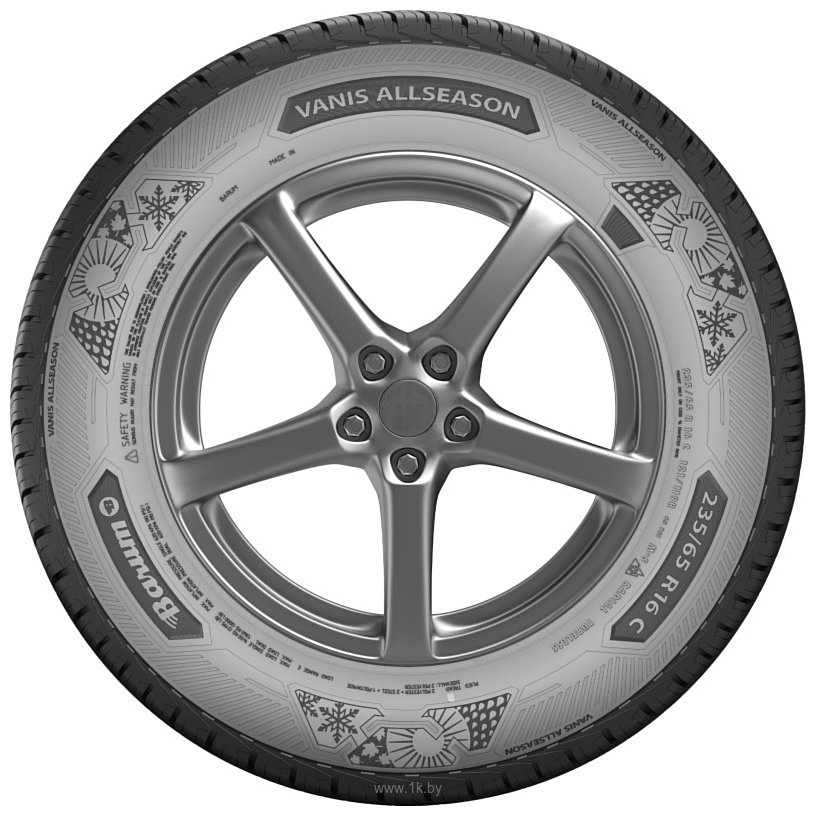 Фотографии Barum Vanis AllSeason 225/70 R15C 112/110R