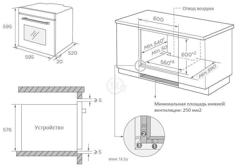 Фотографии Weissgauff EOM 691 PDBS Steam Clean Black Edition