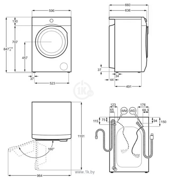 Фотографии AEG LWR85165O