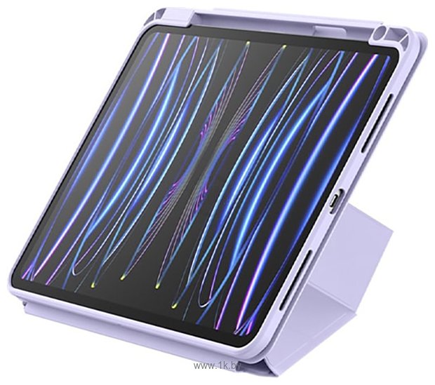 Фотографии Baseus Minimalist Magnetic для Apple iPad Pro 13 2024 (фиолетовый)