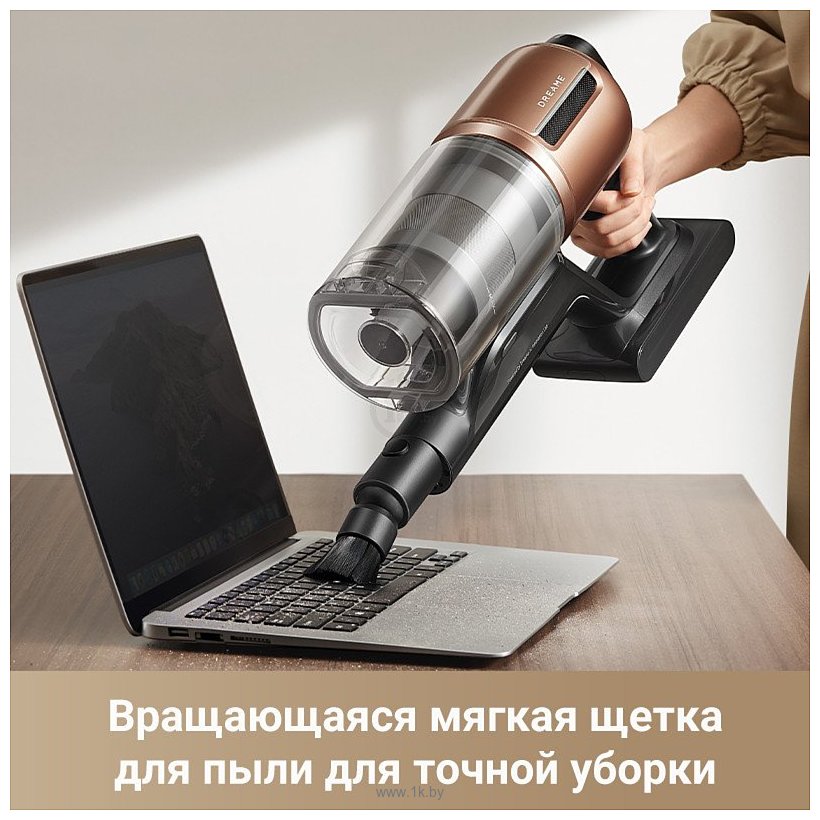 Фотографии Dreame Cordless Vacuum Cleaner Z20 Aqua Cycle VZV66A (евровилка)