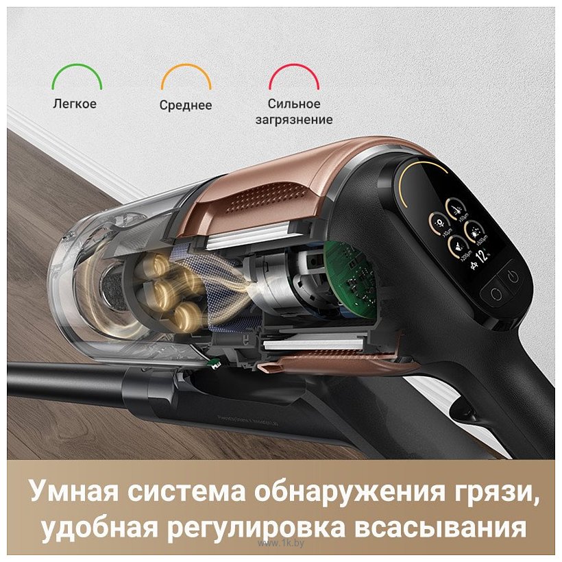 Фотографии Dreame Cordless Vacuum Cleaner Z20 Aqua Cycle VZV66A (евровилка)