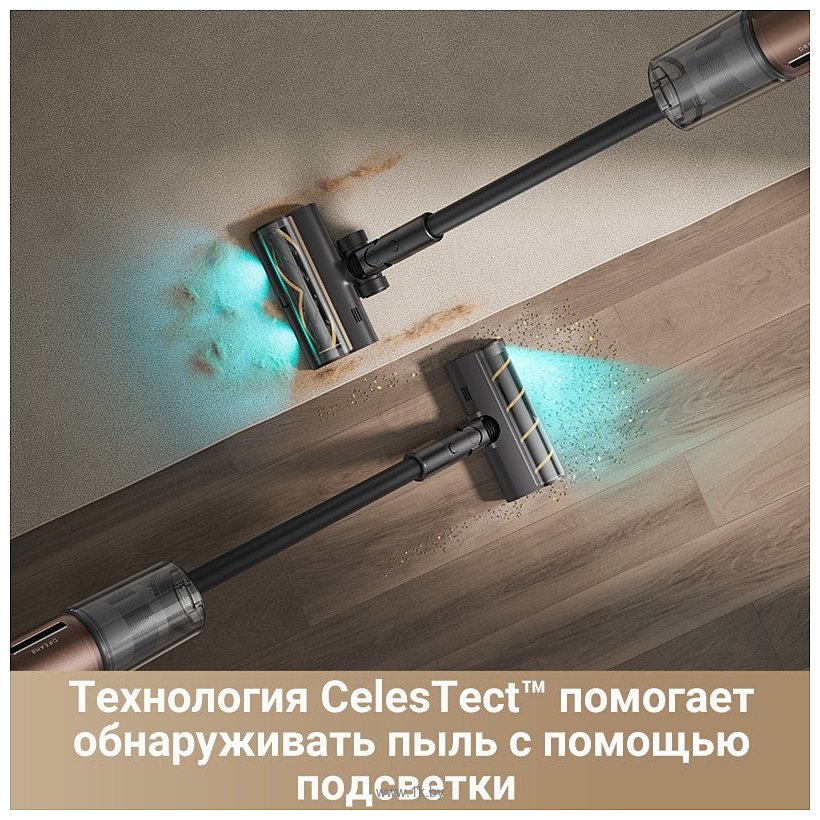 Фотографии Dreame Cordless Vacuum Cleaner Z20 Aqua Cycle VZV66A (евровилка)